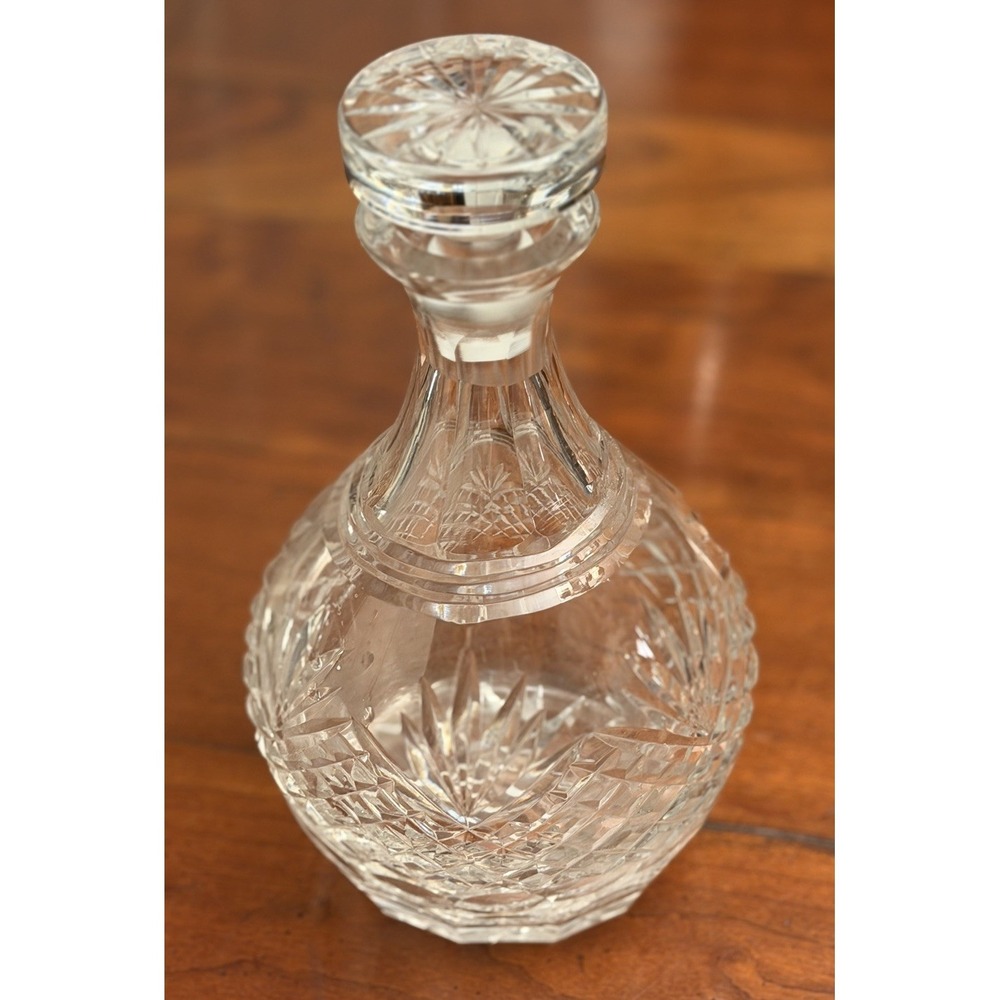 Vintage‎ Astral Joan Cut Crystal 8-1/2" Decanter